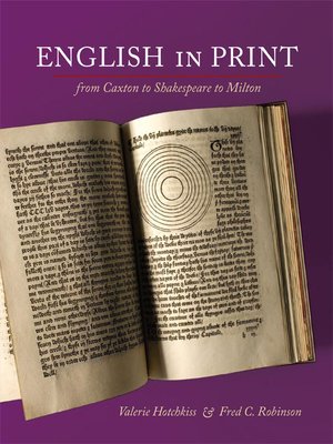 cover image of English in Print from Caxton to Shakespeare to Milton